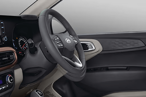 Hyundai Aura tilt power steering wheel